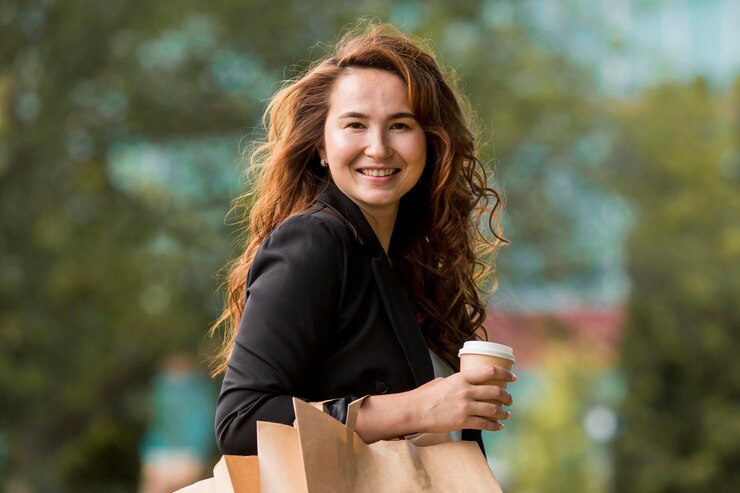 Customer enjoying secure platform